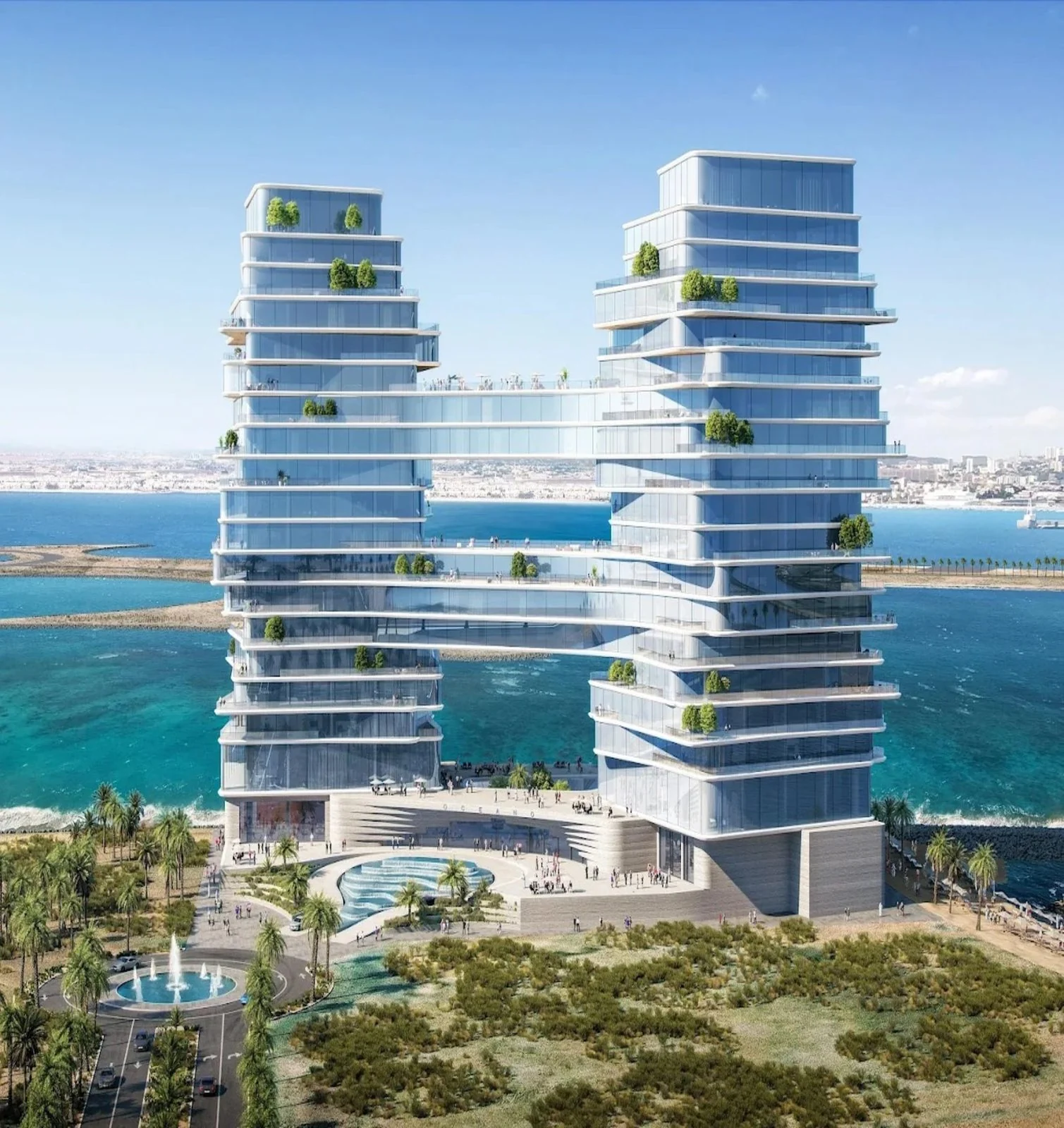 Oceano by Luxe — twin towers